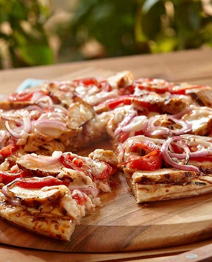 Grilled Chicken Pizza