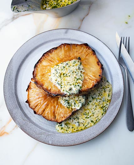 CELERIAC STEAKS WITH CAFÉ DE PARIS SAUCE