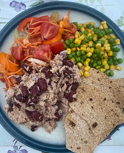 Tuna Nacho Salad