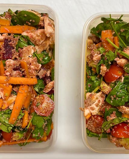 Salmon and Beetroot Salad
