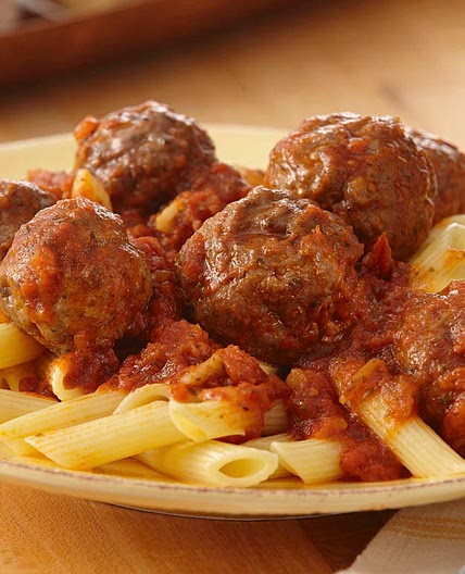 Oven-Baked Tuscan Meatballs