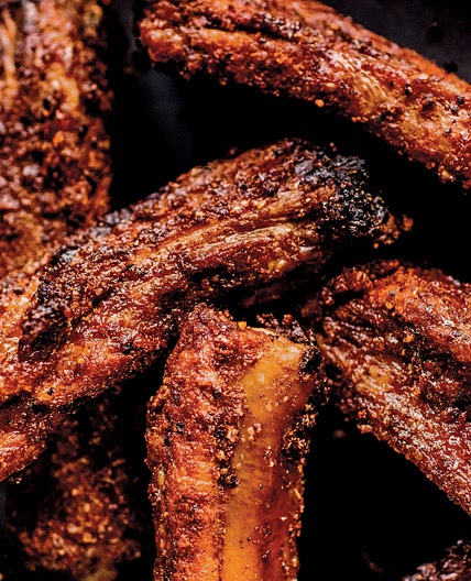Air Fryer Memphis-Style BBQ Pork Ribs Recipe