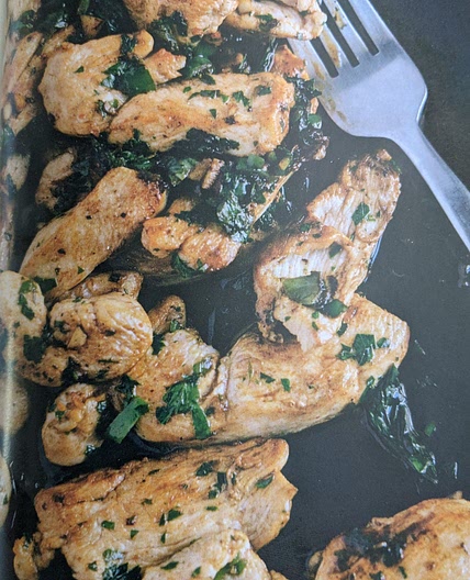 Thai Basil Chicken + Brown Rice Pilaf