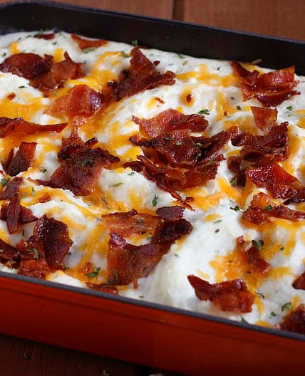 Loaded Mashed Potato Casserole