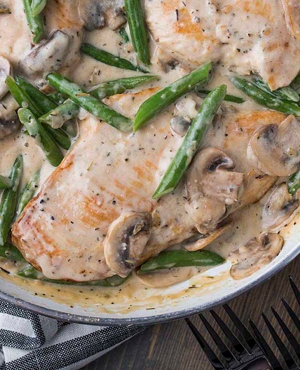 Creamy Chicken & Vegetables
