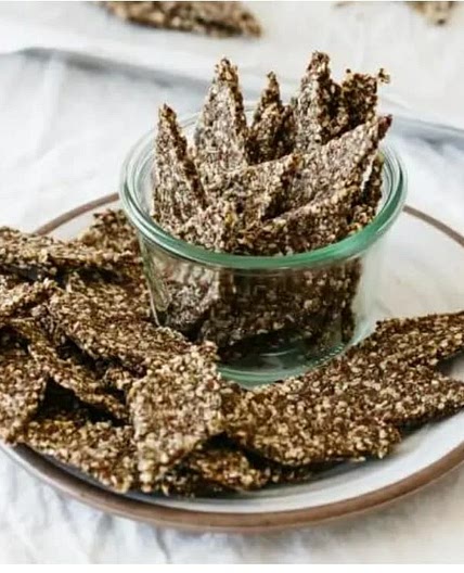 Flax seez crackers