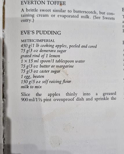 Eve's Pudding