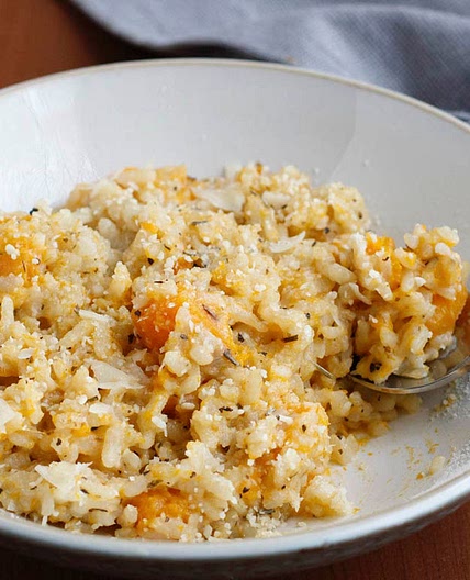 Baked Butternut Squash Risotto