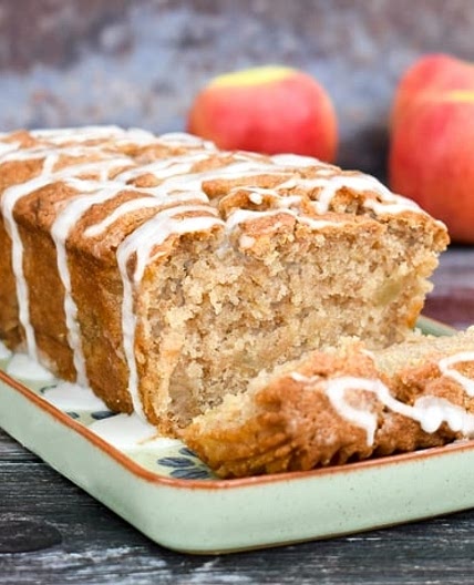 Easy Vegan Apple Loaf Cake