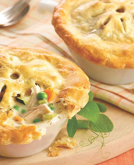 Savory Chicken Pot Pies