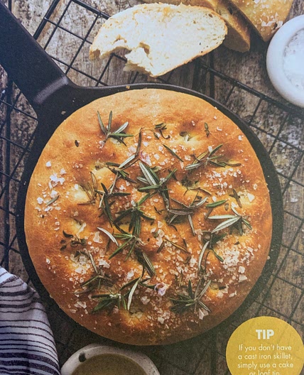 Fresh Focaccia Skillet Loaf