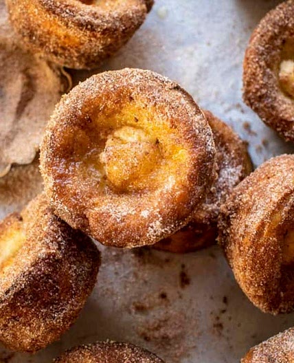 Cinnamon Sugar Brown Butter Popovers