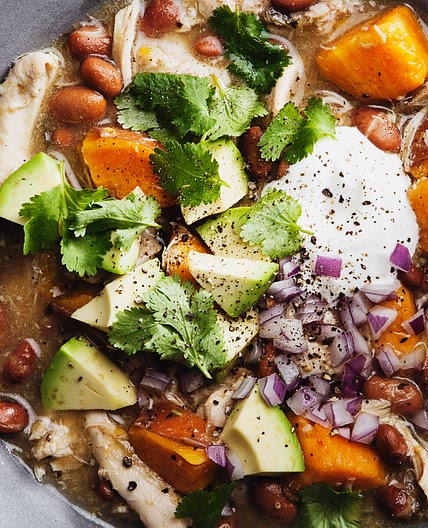 Slow-Cooker Green Chicken Chili (Chile Verde) Recipe