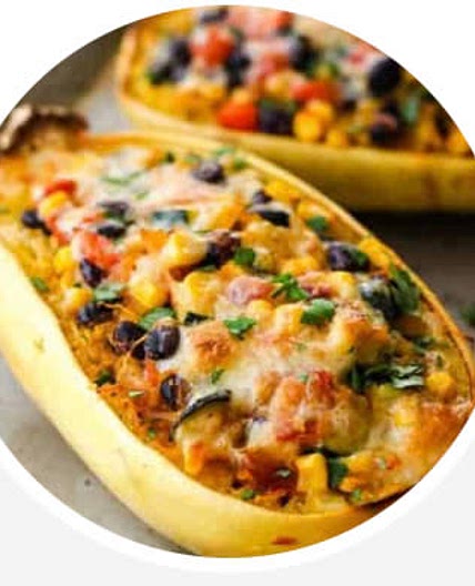 Spaghetti Squash Burrito Bowl
