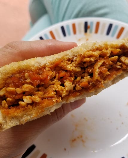 BBQ Tofu Sandwich
