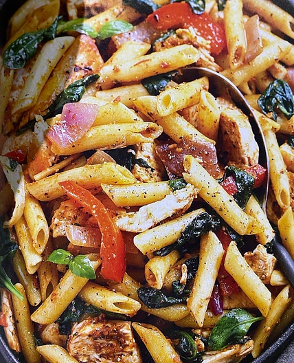 Chicken Penne Florentine