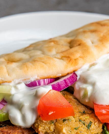 Crispy Baked Falafel