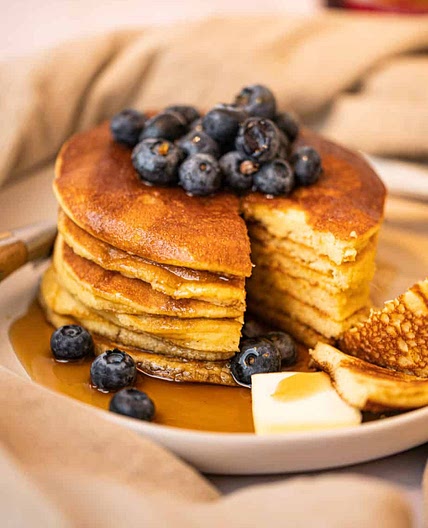 Almond Flour Pancakes (diabetic-friendly, low carb)