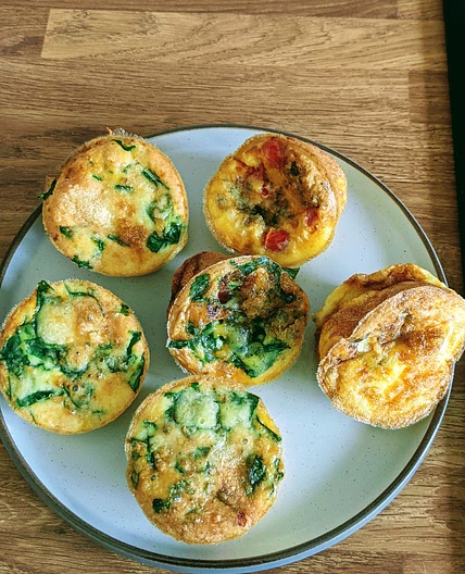 Healthy Mini Egg Muffins