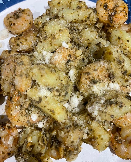 Shrimp Pesto Gnocchi