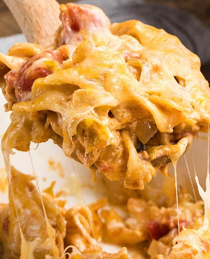 Southwestern Turkey Noodle Bake