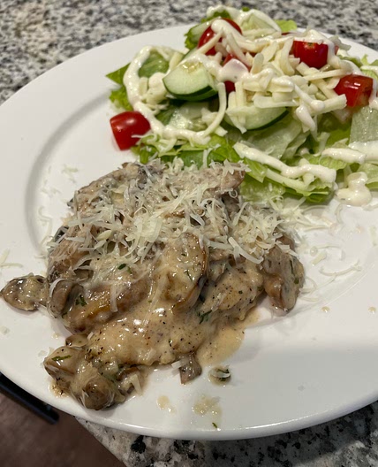 Chicken marsala 