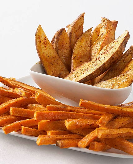 Chili Roasted Potato Wedges