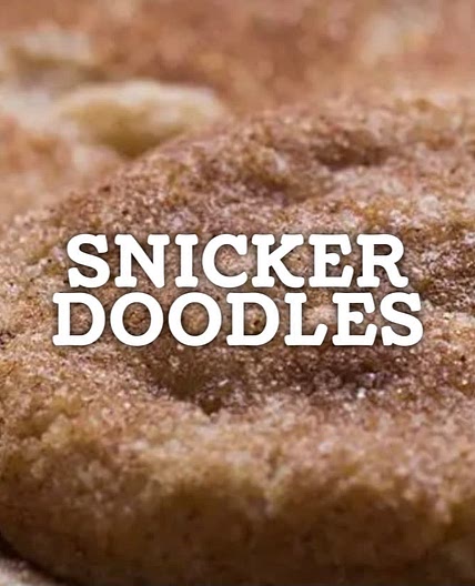 Snicker Doodles Cookout