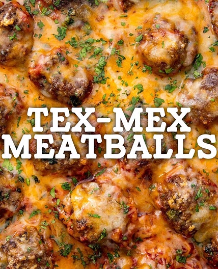 Tex-Mex Meatballs Cookout