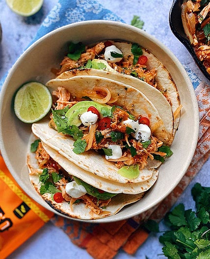 Chicken Tinga Tacos