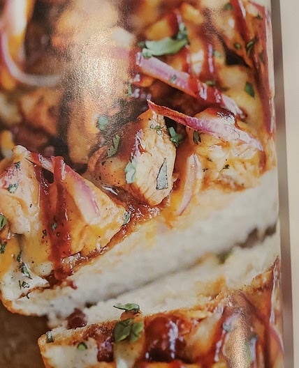 BBQ Chicken French Bread Pizza
