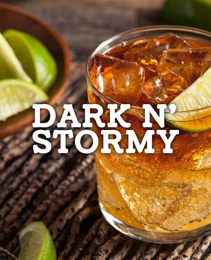 Dark n’ Stormy Cocktail