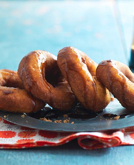 Picarónes (pumpkin and sweet potato doughnuts)