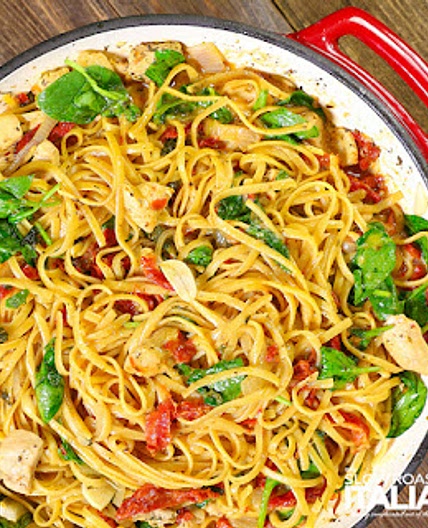 Cheesy Chicken Pasta (One Pot Meal)