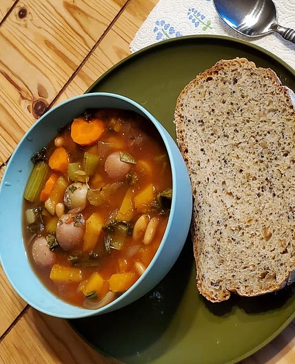 RIBOLLITA: TUSCAN BEAN SOUP