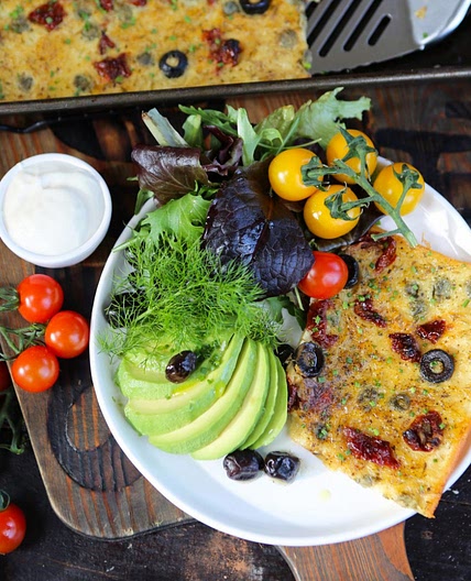 Farinata (Like Vegan Frittata)