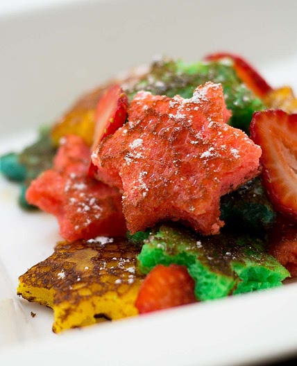 Mini hot cakes de figuras