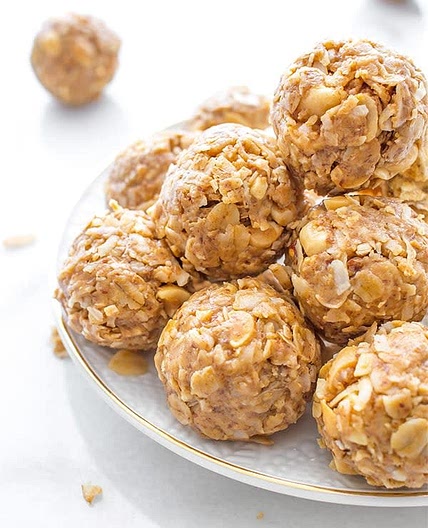 Peanut Butter Coconut Oat Balls