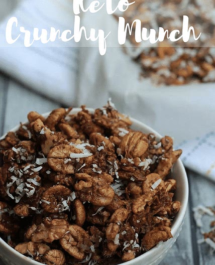 Keto/Low Carb Crunchy Munch