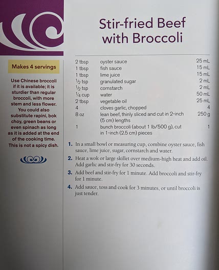 Stir-fried Beef with Broccoli