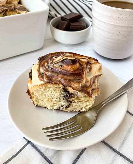 Chocolate Caramel Sweet Rolls