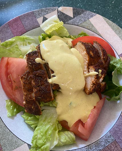 Low Carb Honey Mustard Dressing
