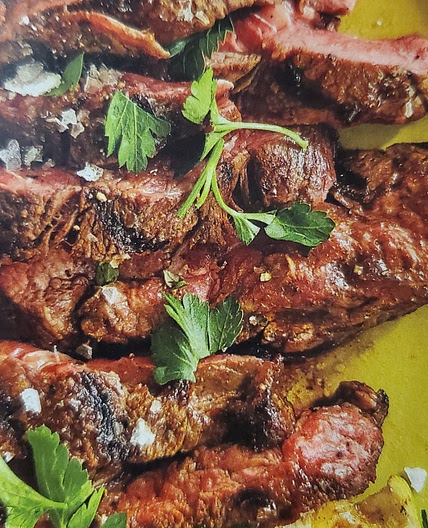 Tender Grilled Flat-Iron Steak