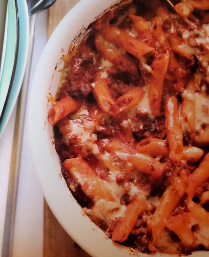 Cheese, Beef, & Noodle Casserole