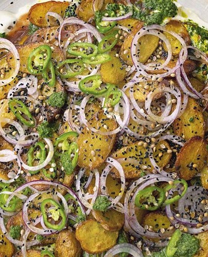 Yotam Ottolenghi’s Chaat Masala Potatoes with Yoghurt and Tamarind