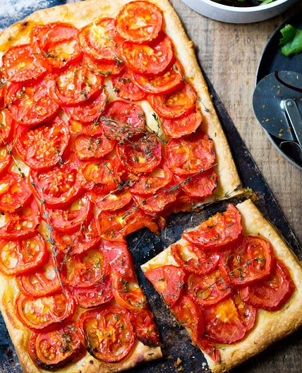 Tarte aux tomates à Anna