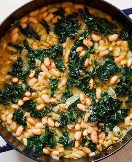 Cannellini Beans and Greens