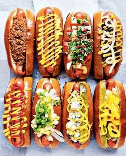 Topping para hot dogs