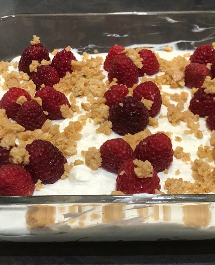 Ensign Raspberry cheesecake