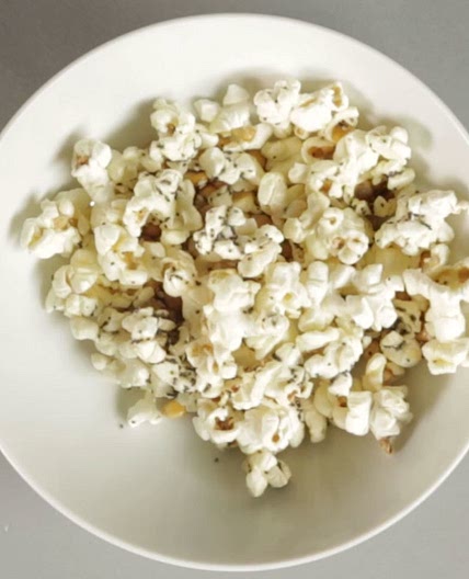 Everything Bagel Microwave Popcorn